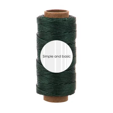 Simple and Basic Bottle Green Polyester Thread 50m