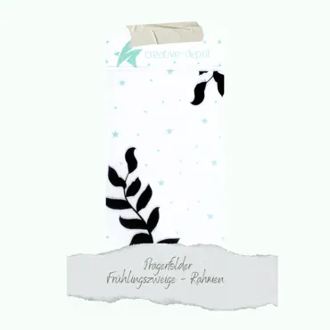 Creative-Depot Prägefolder - Frühlingszweige - Rahmen - 11 x 15,5 cm