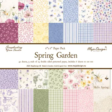 Maja Design - Spring Garden - 6x6" Paper pack