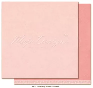 Maja Design - Mono - Strawberry - Pink milk