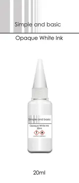 Simple and Basic Opaque White Ink 20ml
