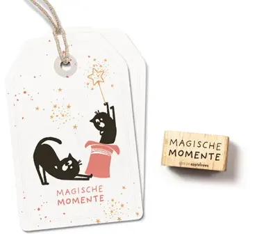 Cats on appletrees Stempel Magische Momente