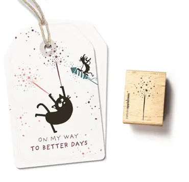 Cats on appletrees Stempel Wunderkerze 2 Zauberstab